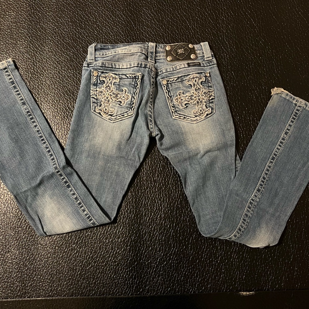 Miss Me Jeans. Boot Cut Jeans. 25x32inseam